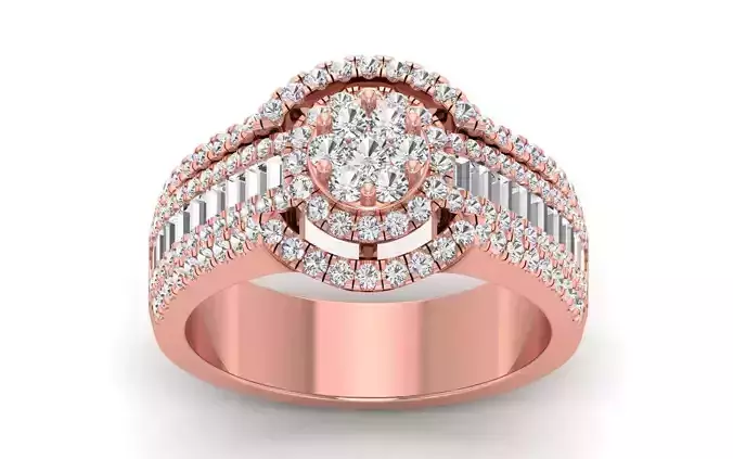 Wedding Solitaire  Ring