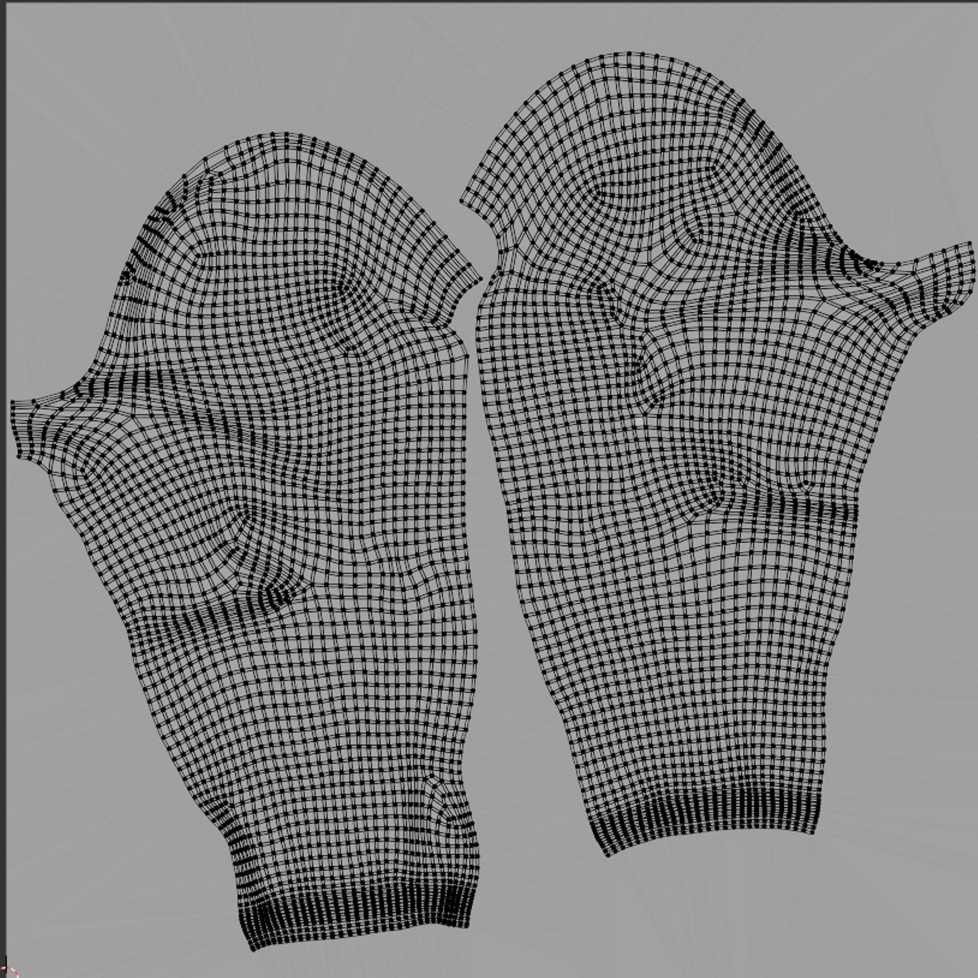 FPS First Person Arms - 01 Low-poly 3D model_29