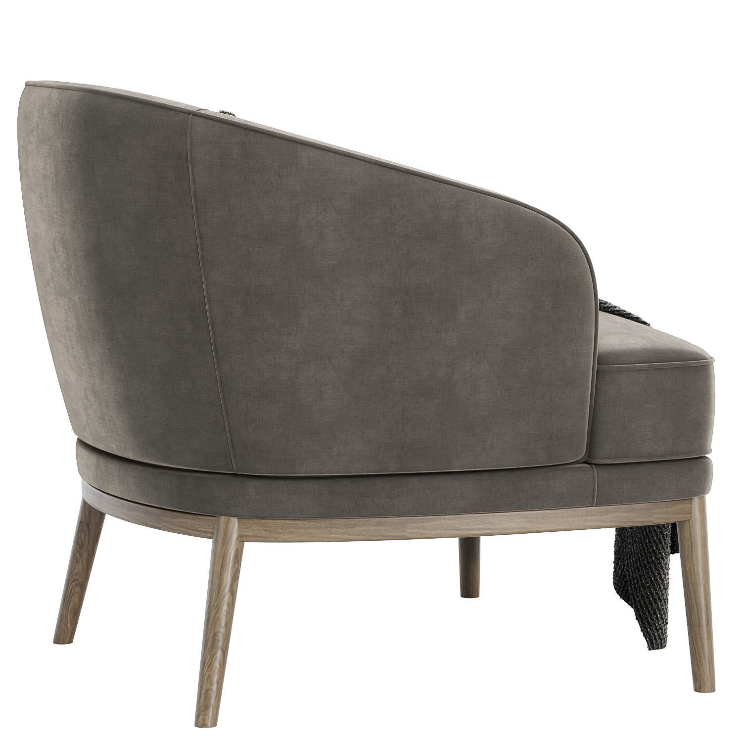 Ruth armchair by domkapa 3D model_4