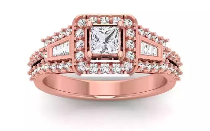 Wedding Solitaire  Ring