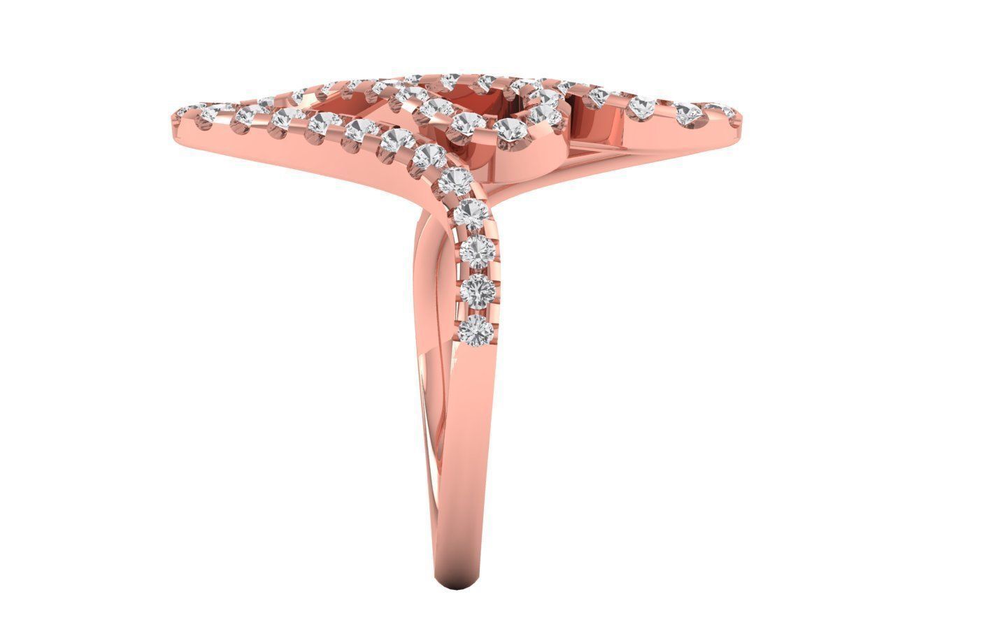  Engagement Wedding Solitaire  Ring 3D print model_2