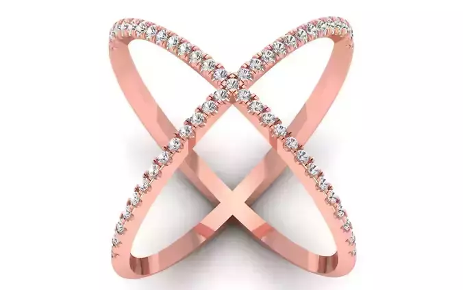  Engagement Wedding Solitaire  Ring 3D print model