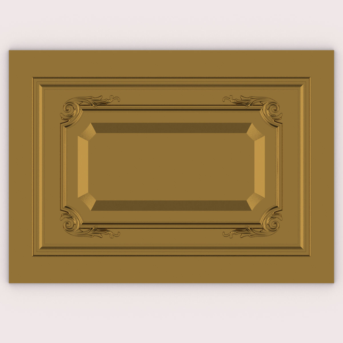  Decoration Panel 3D model_1