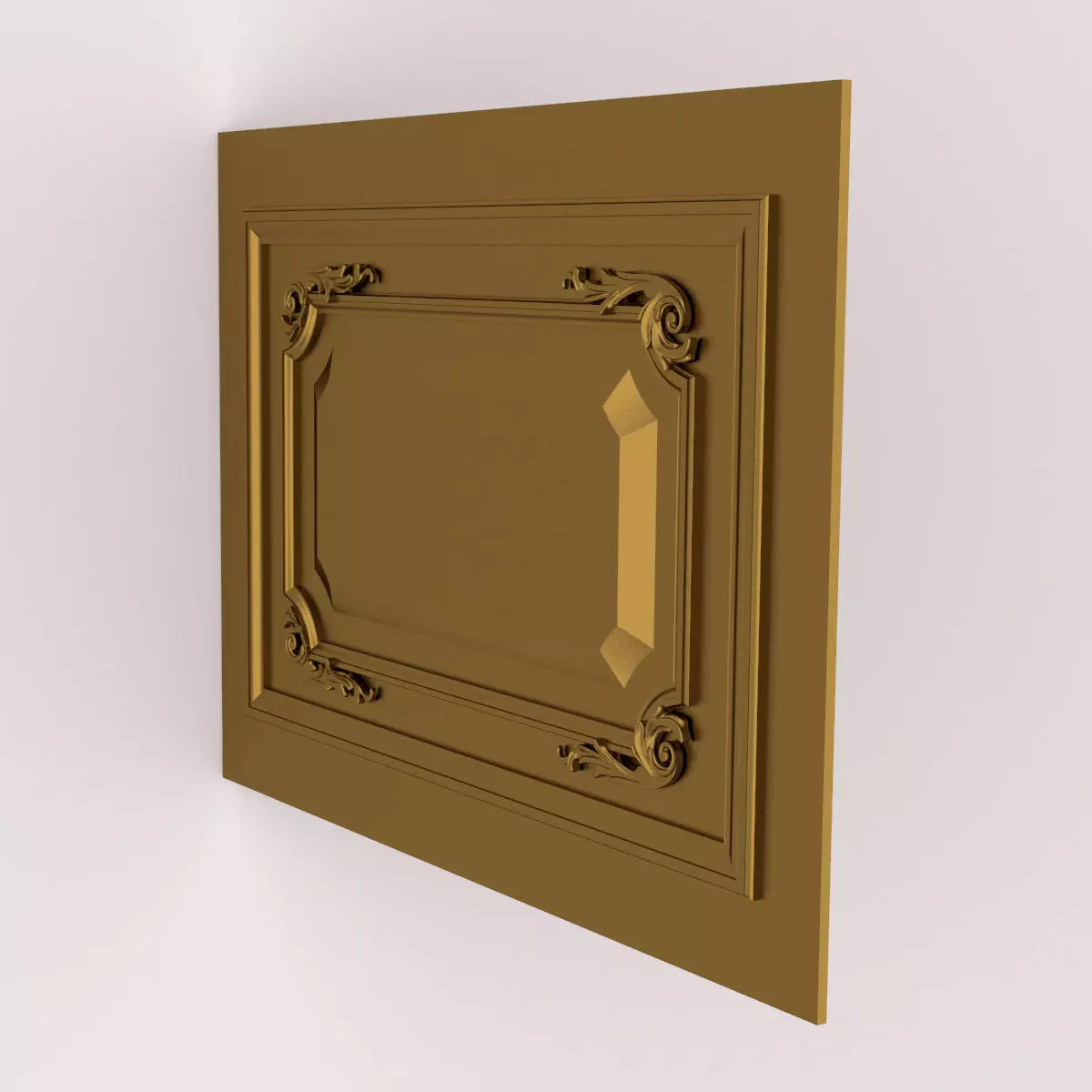 Decoration Panel 3D model_0