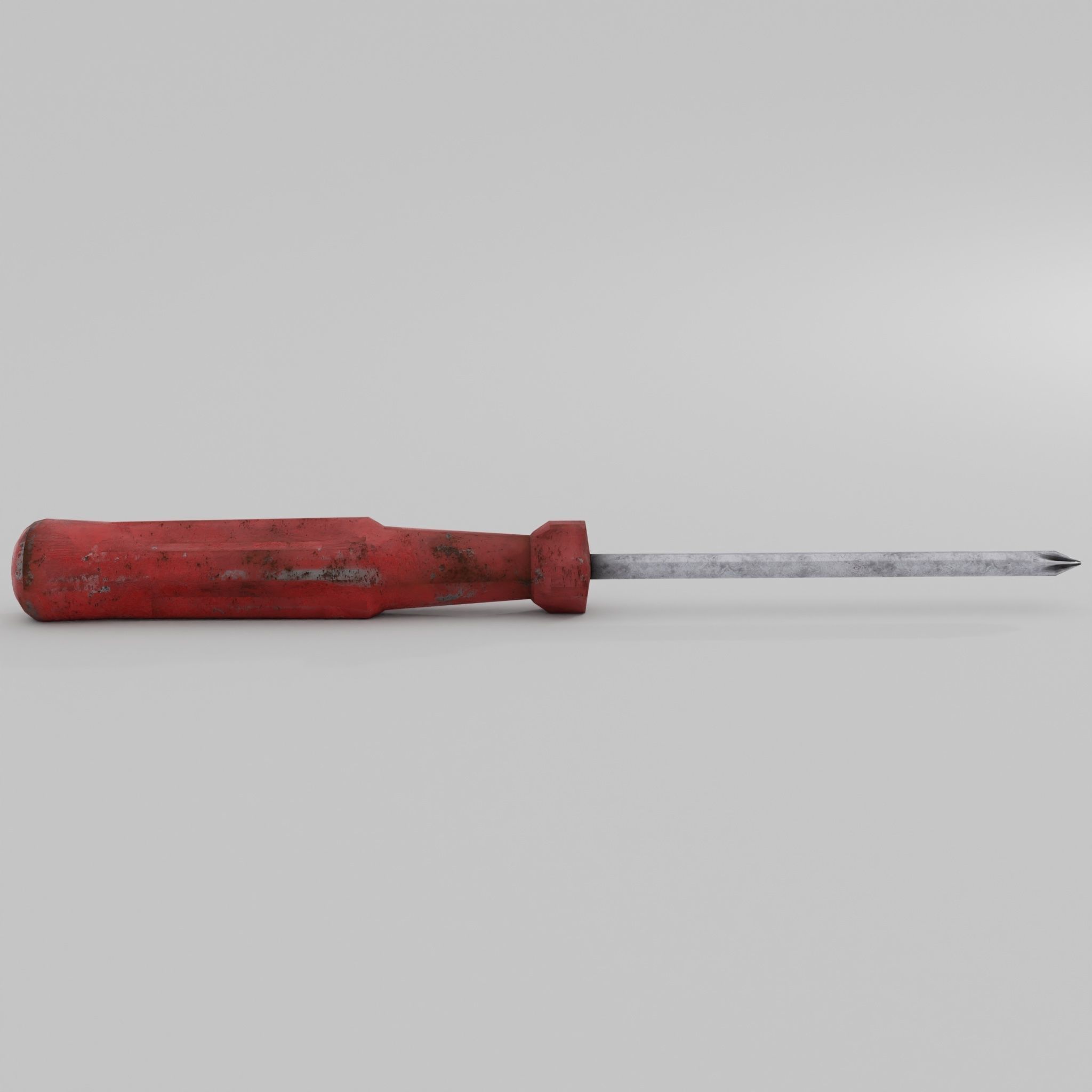 Screwdriver cylinder - cylinder 3D model_6