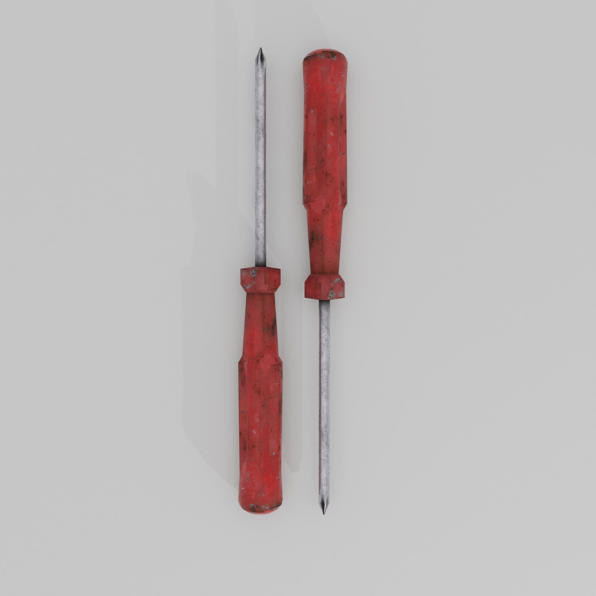 Screwdriver cylinder - cylinder 3D model_9