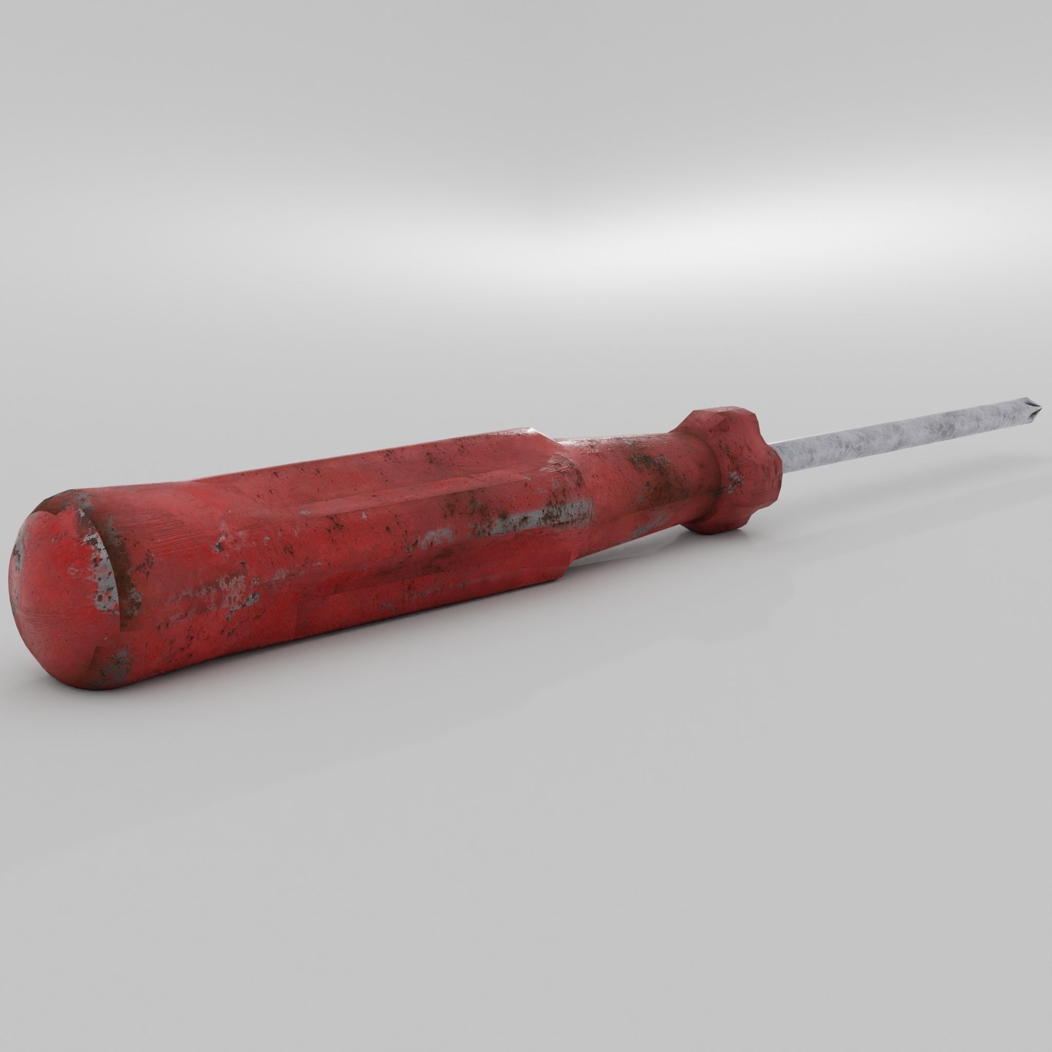 Screwdriver cylinder - cylinder 3D model_5