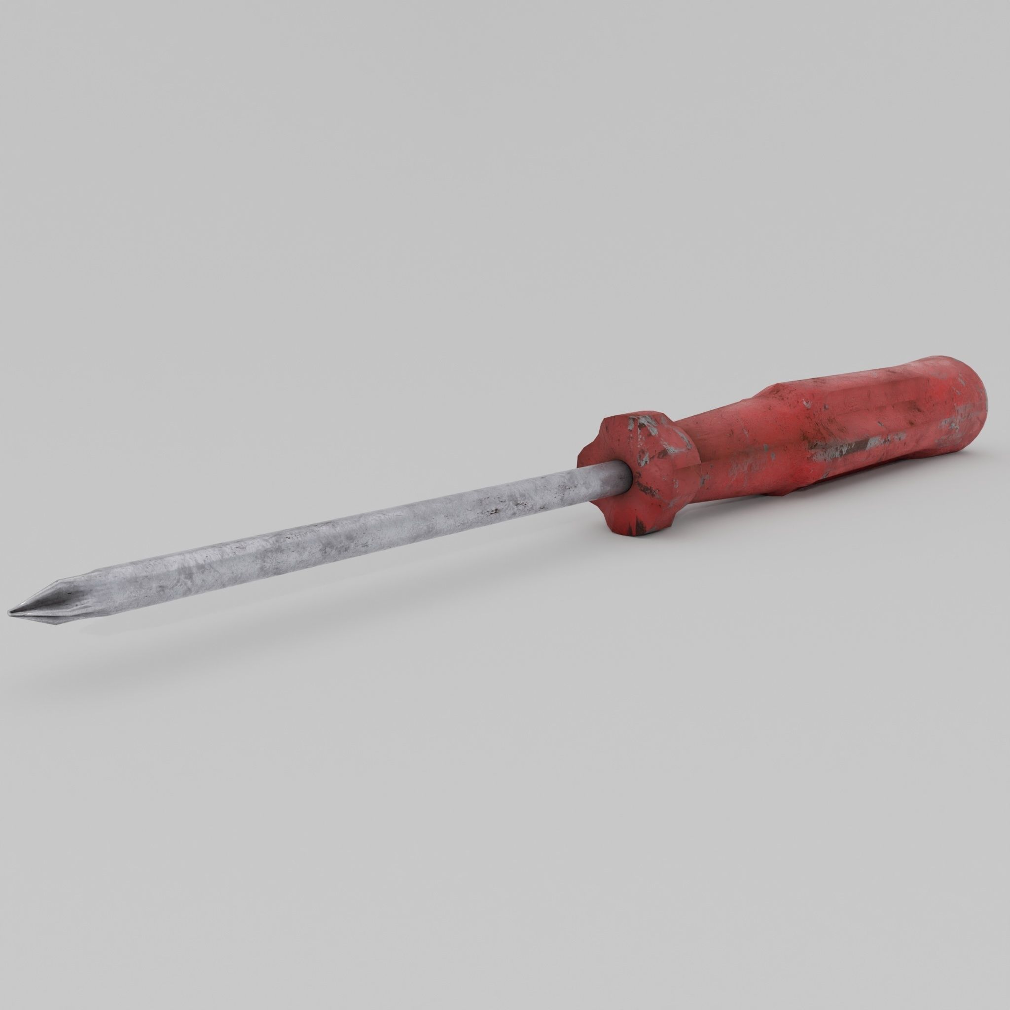 Screwdriver cylinder - cylinder 3D model_1
