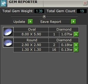 3-Stone Diamond ring 2106 3D print model 3D print model_8