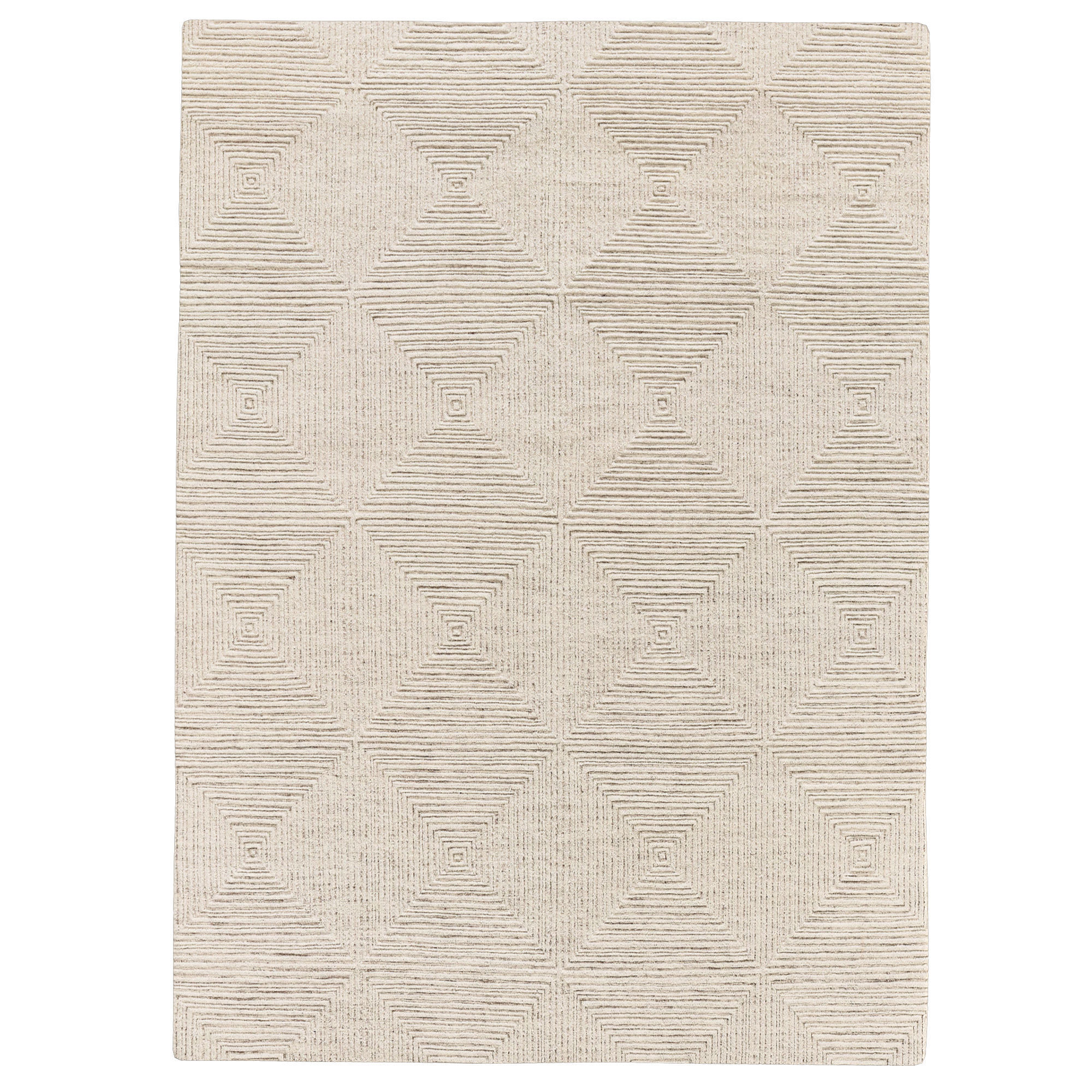 ISHARA HAND-KNOTTED WOOL RUG 3D model_1