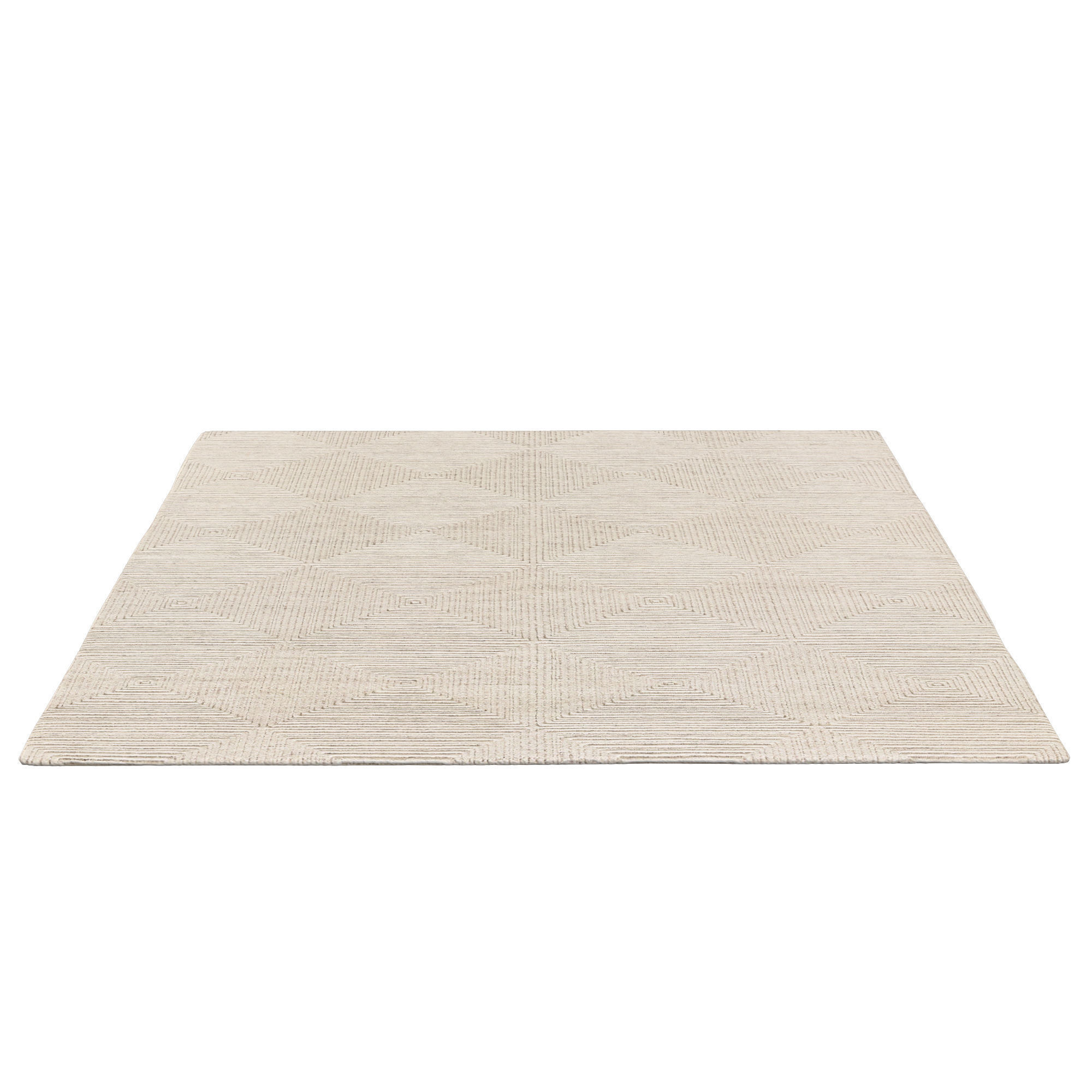 ISHARA HAND-KNOTTED WOOL RUG 3D model_3