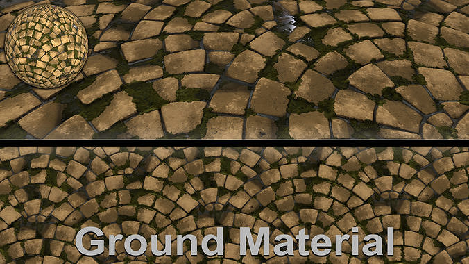 Ground Material Seamless and Tileable 4K Texture
