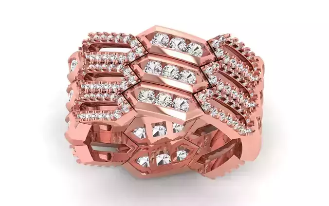 Engagement Wedding Solitaire  Ring 3D print model