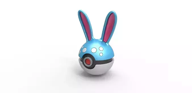 Azumarill orb 3D print model