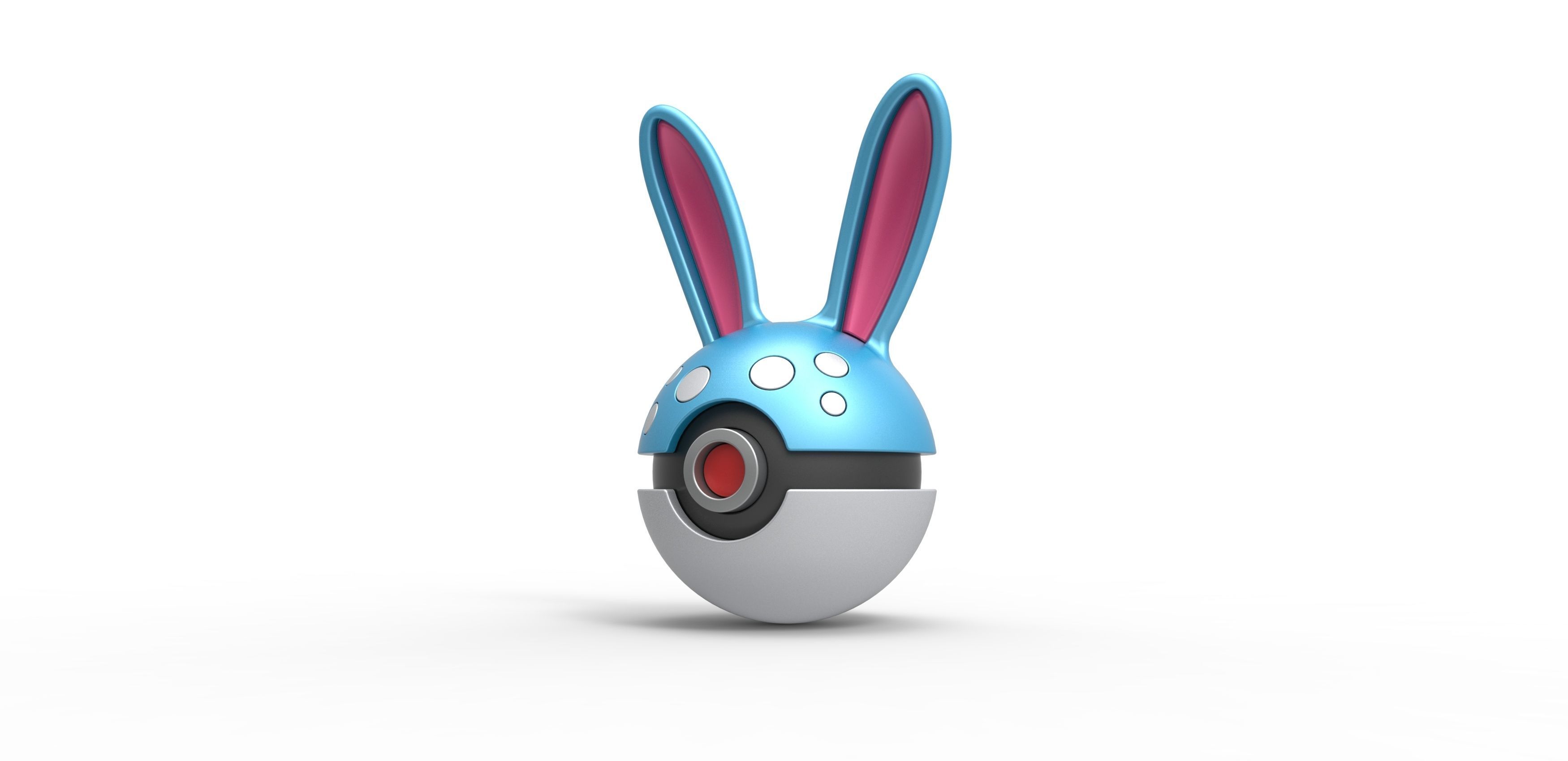 Azumarill orb 3D print model_1