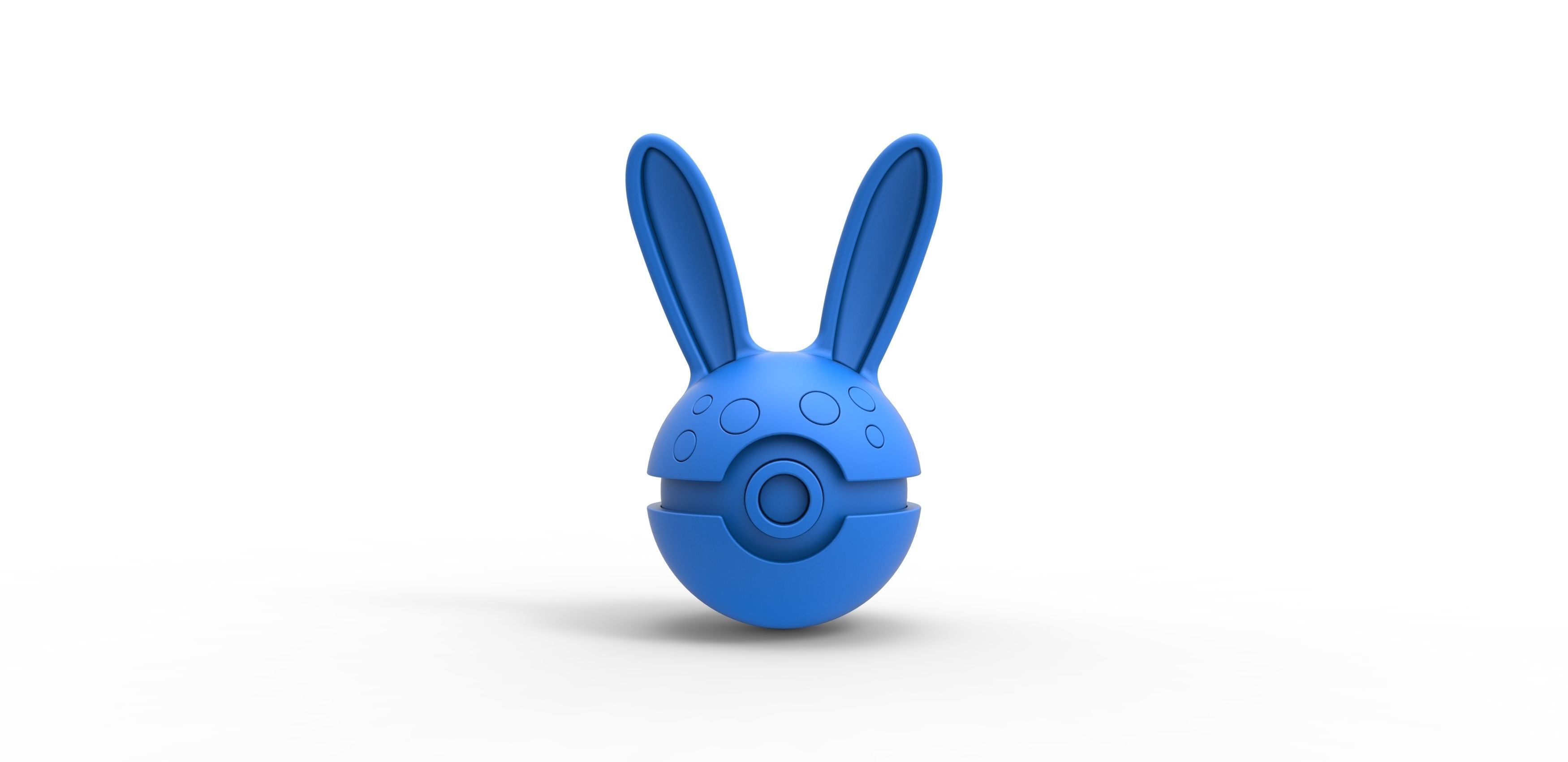 Azumarill orb 3D print model_11