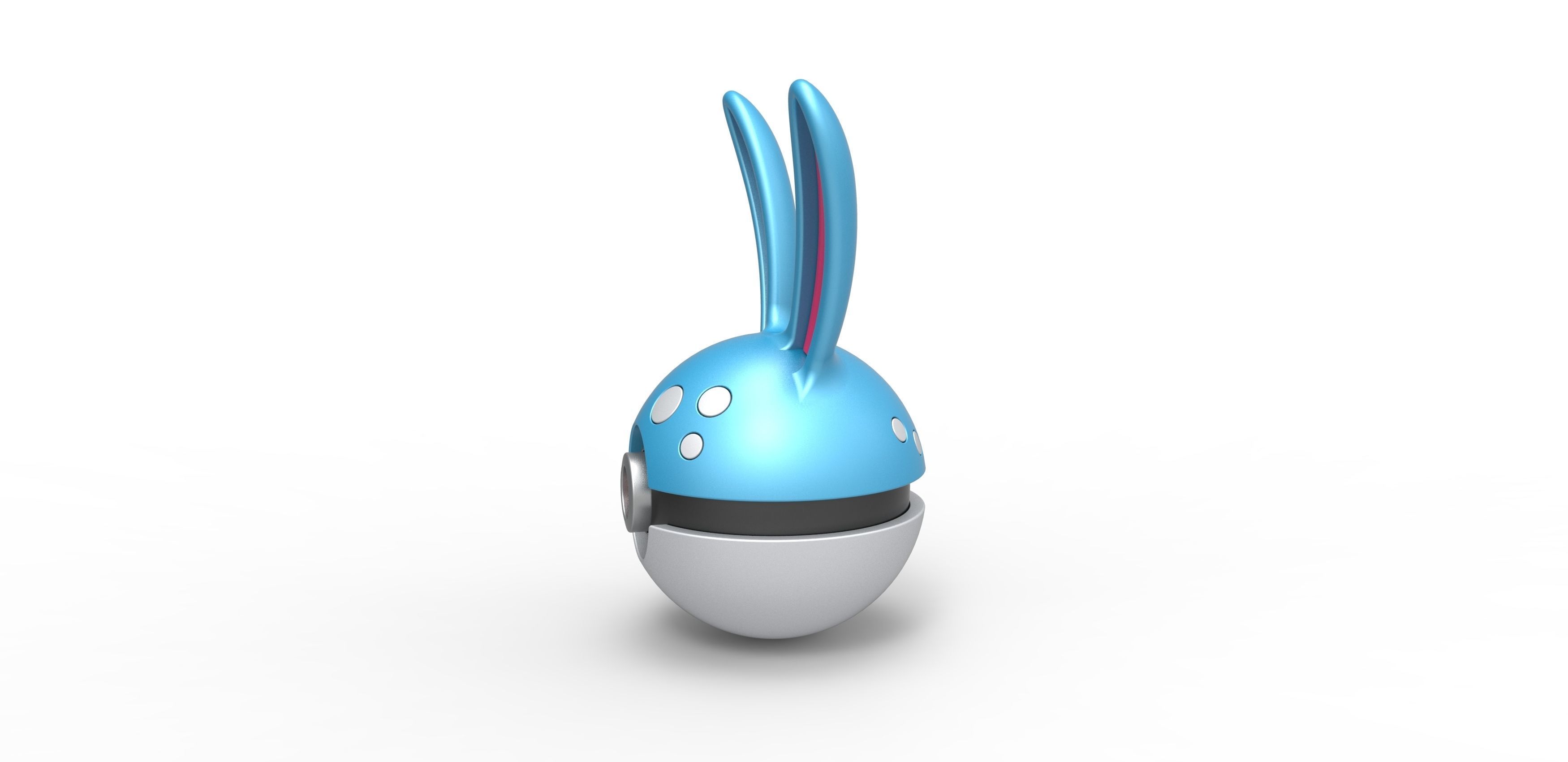 Azumarill orb 3D print model_5