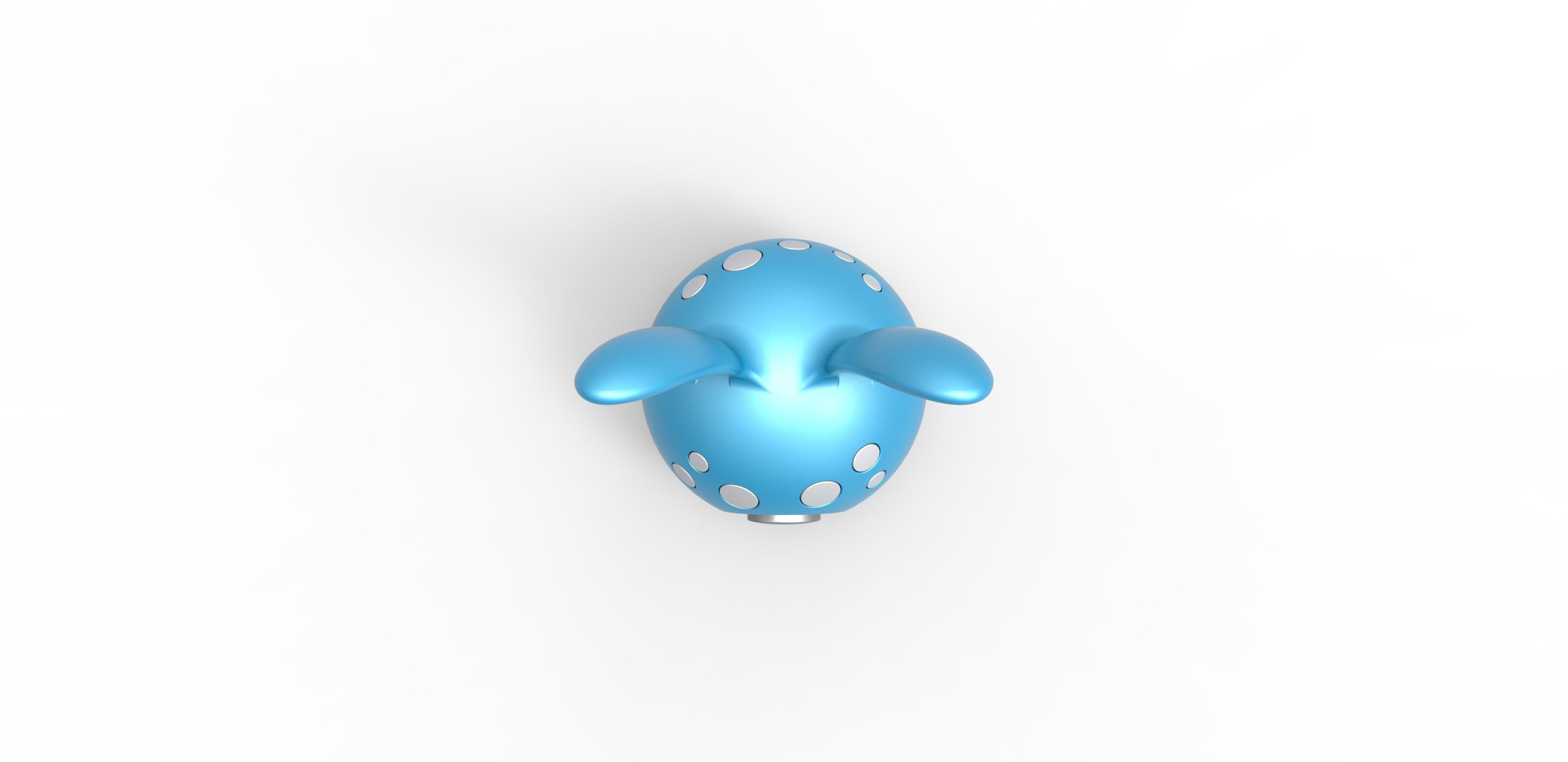 Azumarill orb 3D print model_4