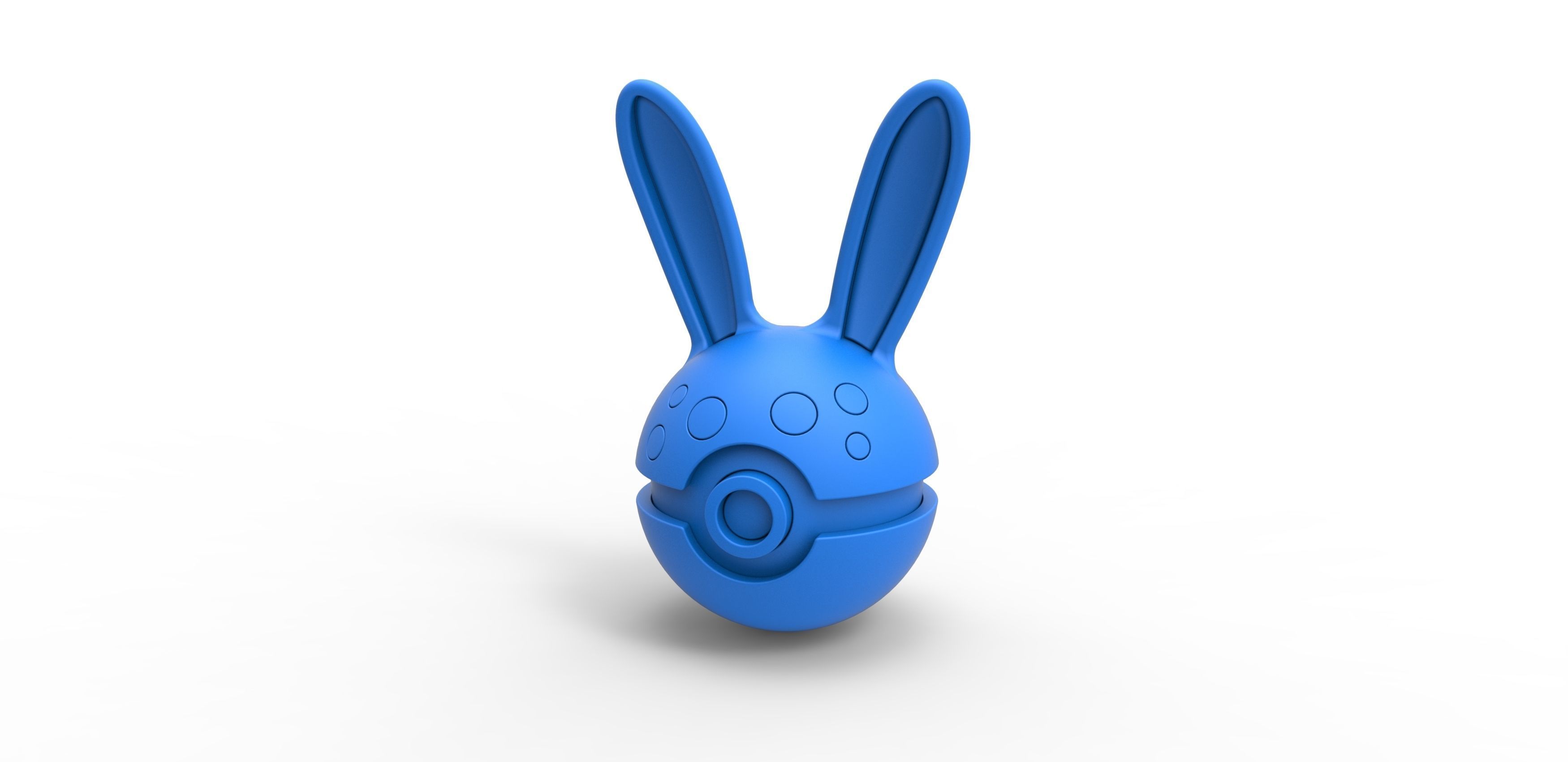 Azumarill orb 3D print model_9