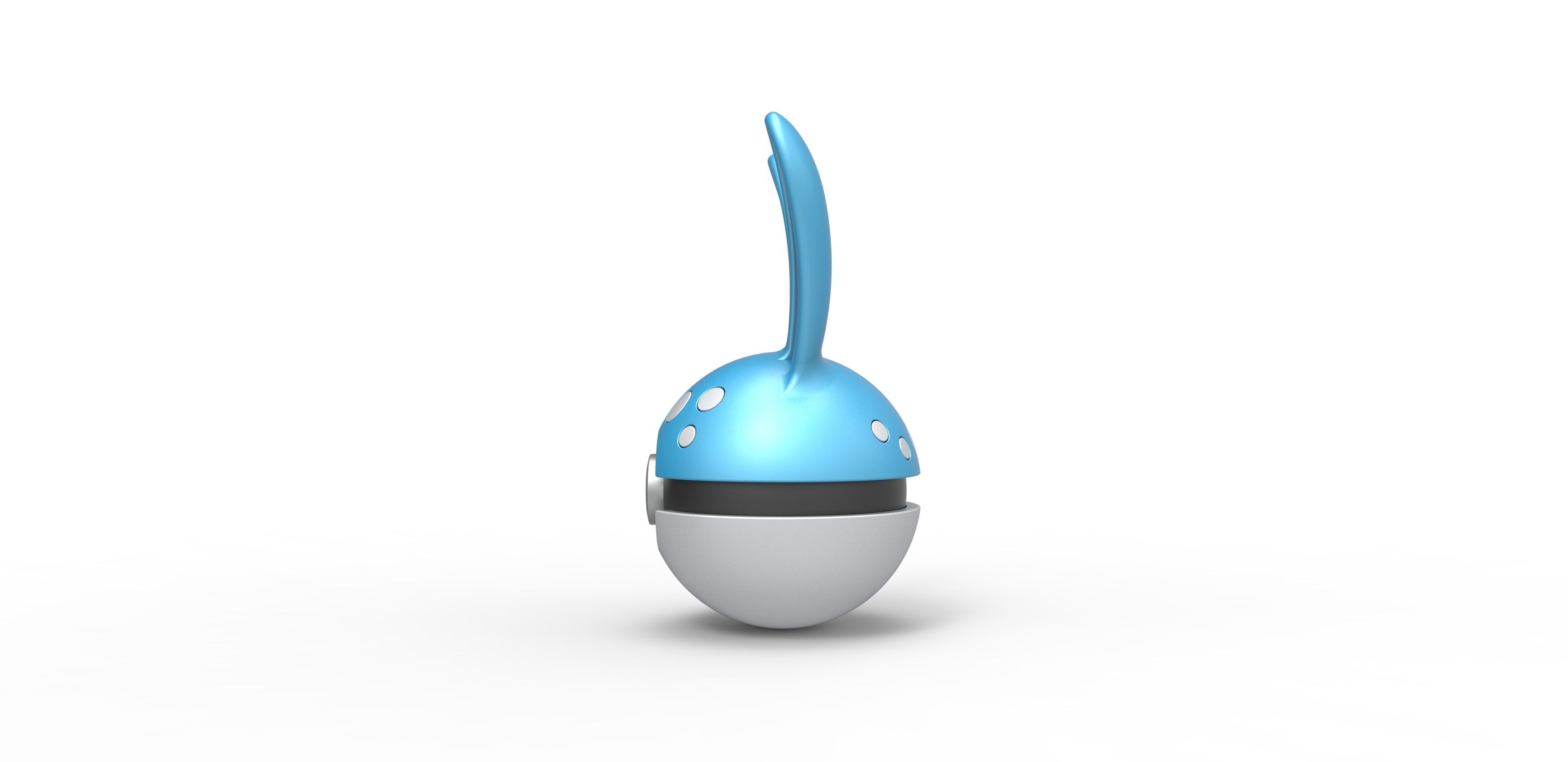 Azumarill orb 3D print model_6