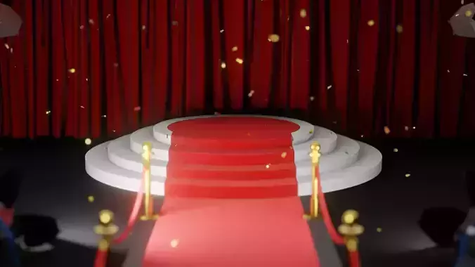 Small stage for product