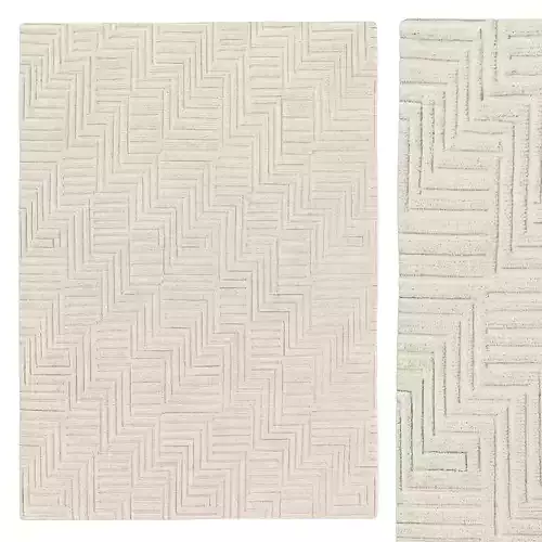 CHARA HAND-KNOTTED WOOL RUG