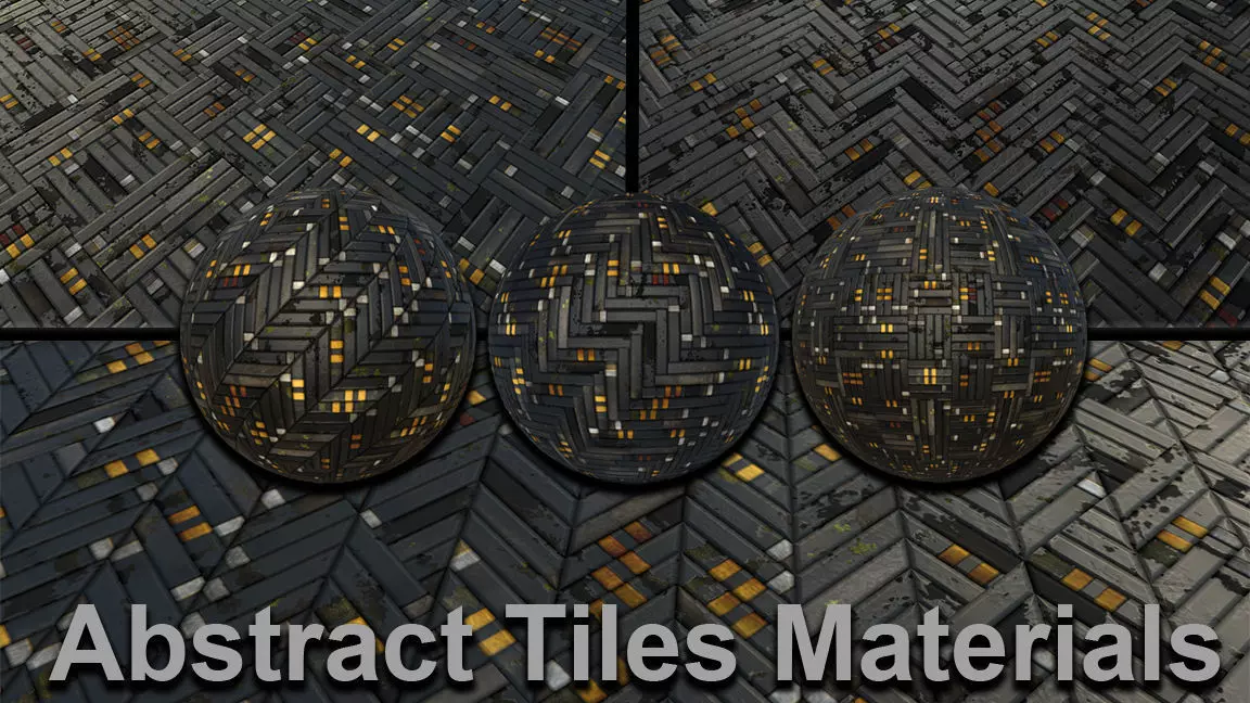 Texture Abstract Tiles 1 VR / AR / low-poly | CGTrader