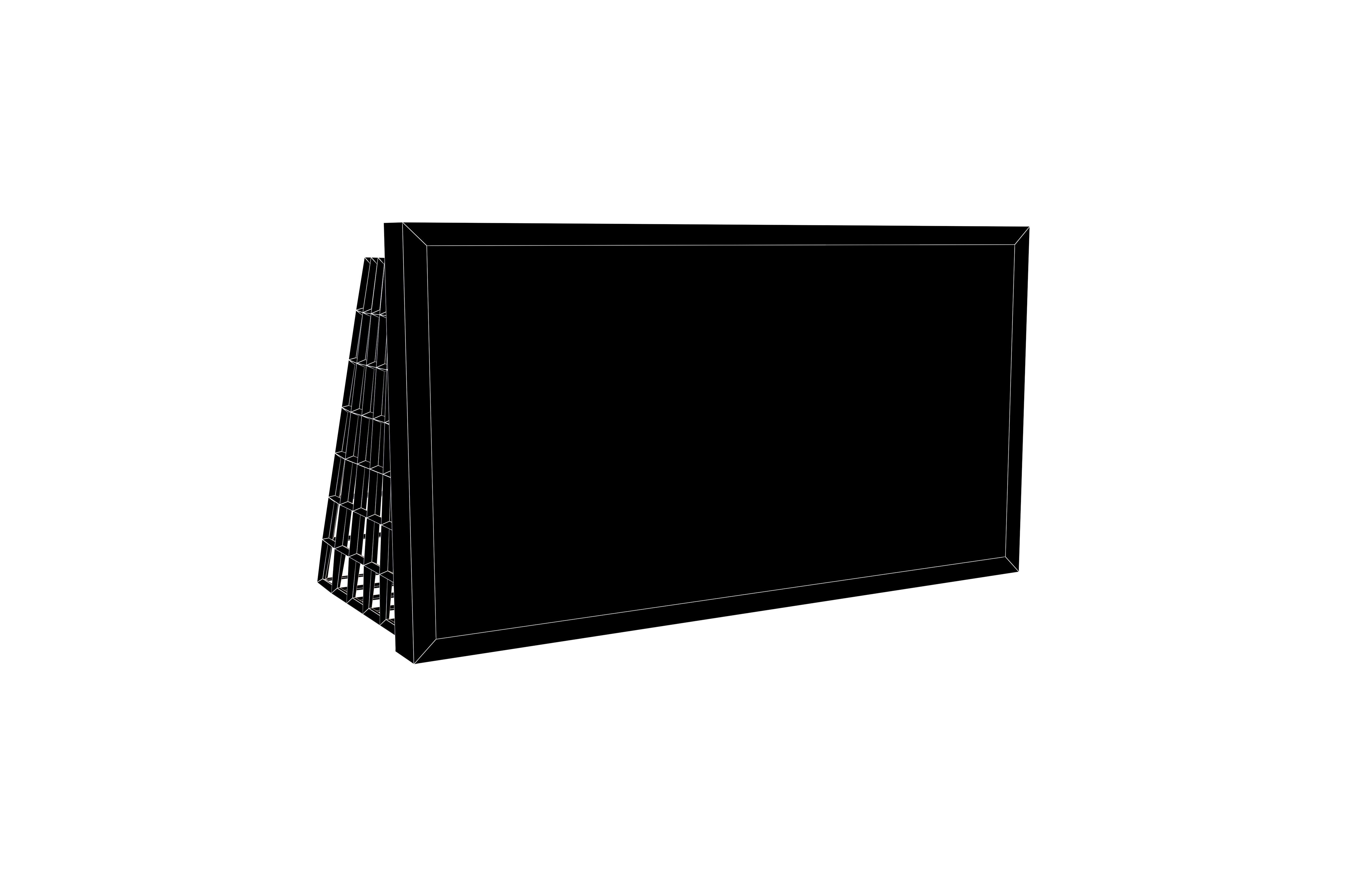 Advertising Display Mockup v2 001 Low-poly 3D model_7