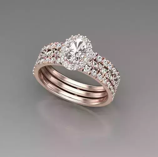 Solitaire Wedding Engagement Women