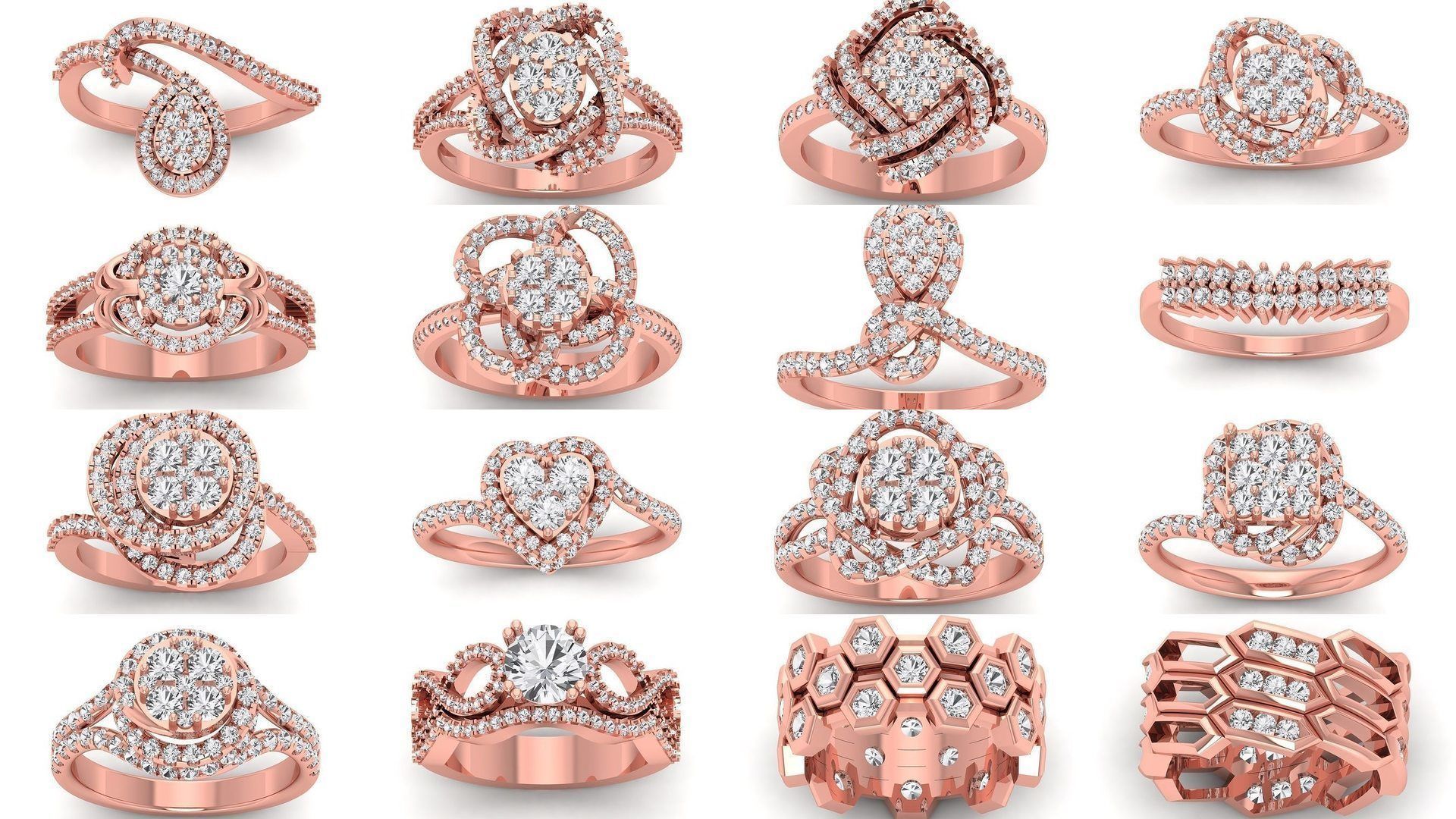 200 Engagement Wedding Solitaire Rings Collection _14