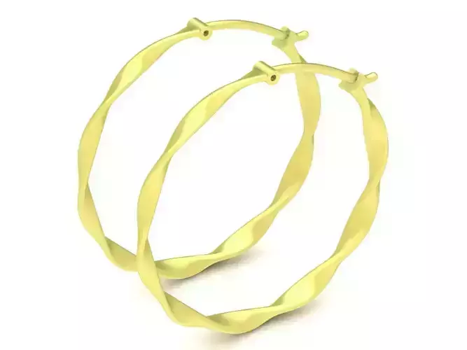 simple korea earrings 3893