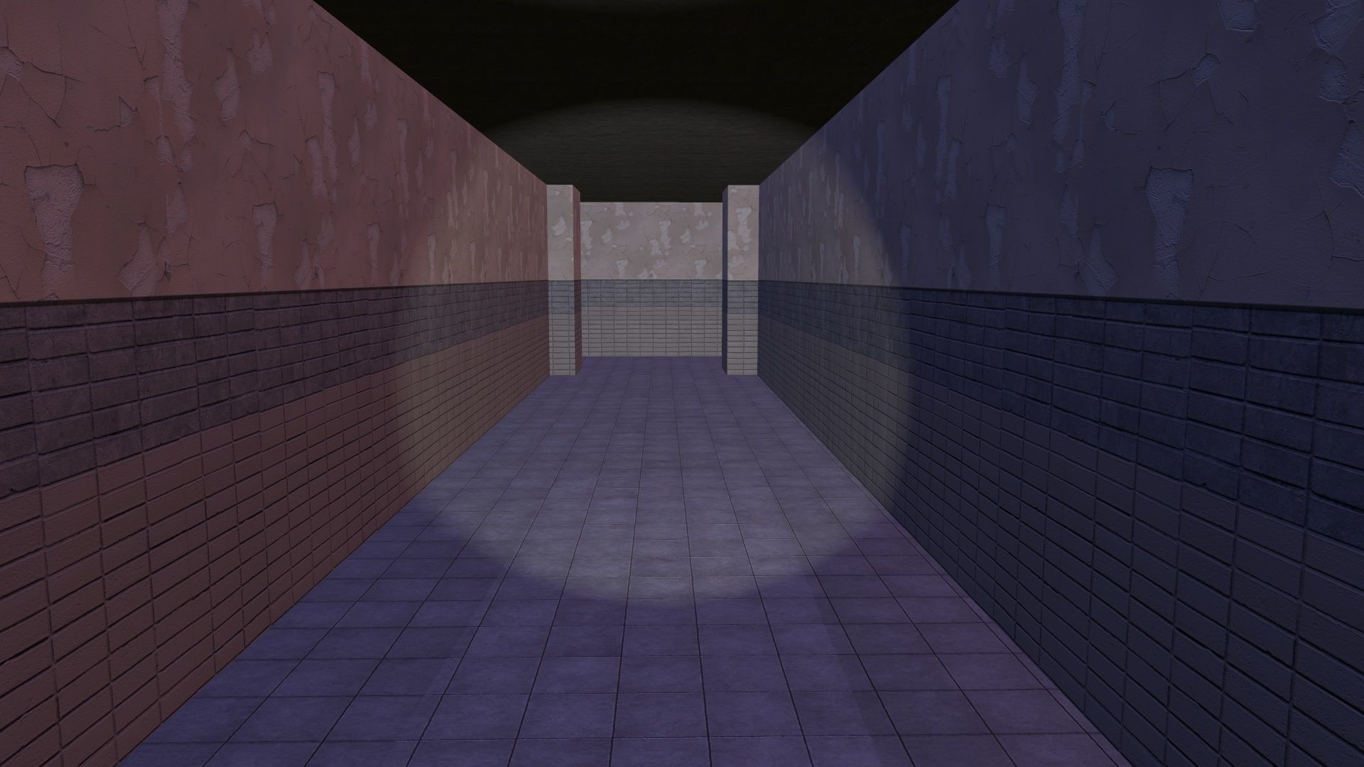 Prison Old Low-poly 3D model_10