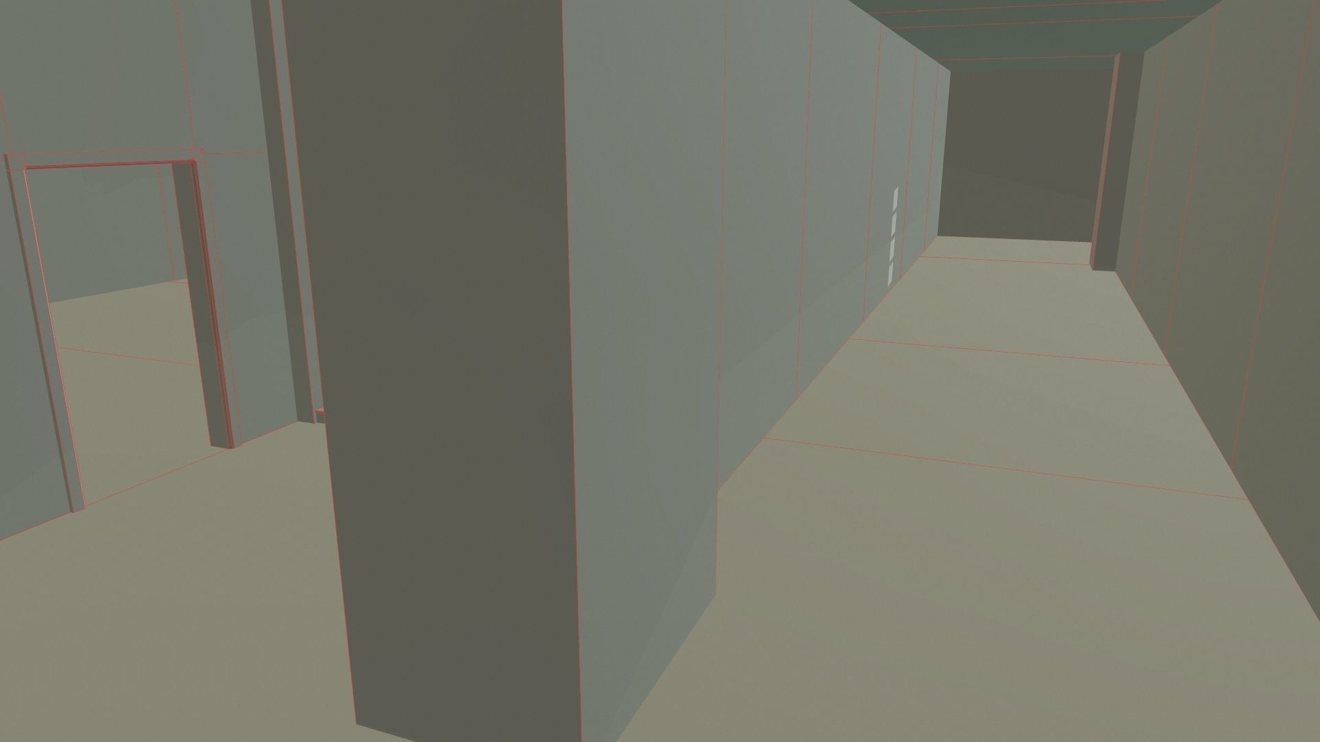 Prison Old Low-poly 3D model_23