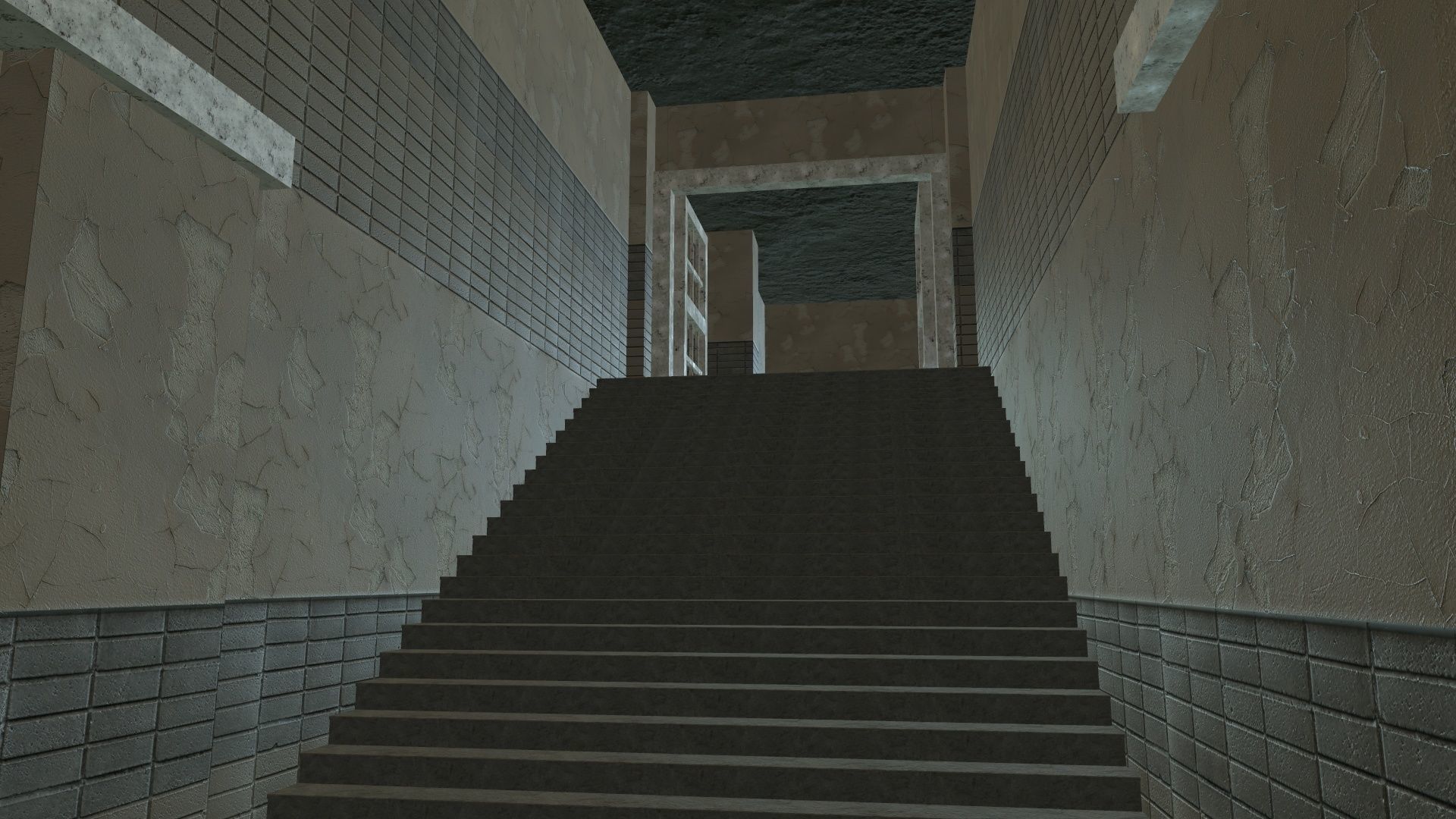 Prison Old Low-poly 3D model_11