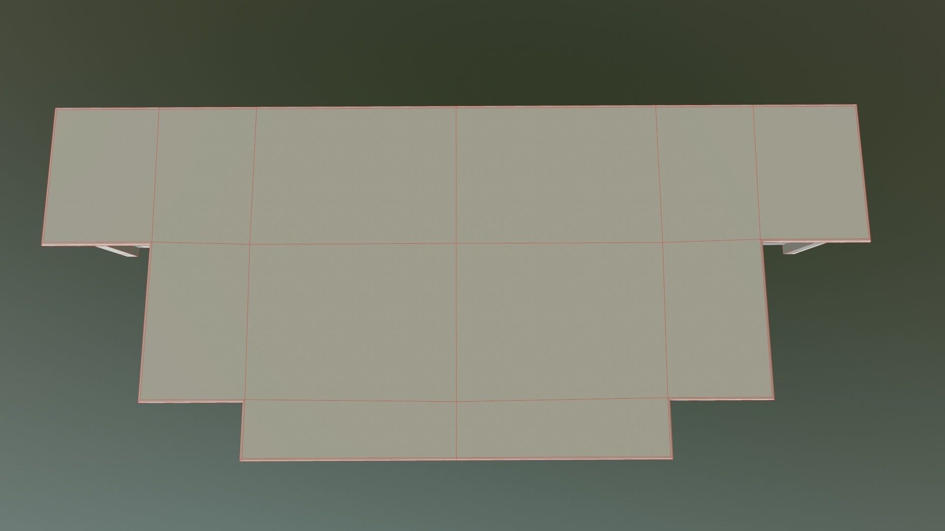 Prison Old Low-poly 3D model_16