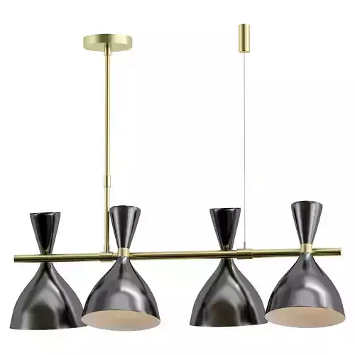 Duke Chandelier line 4 black