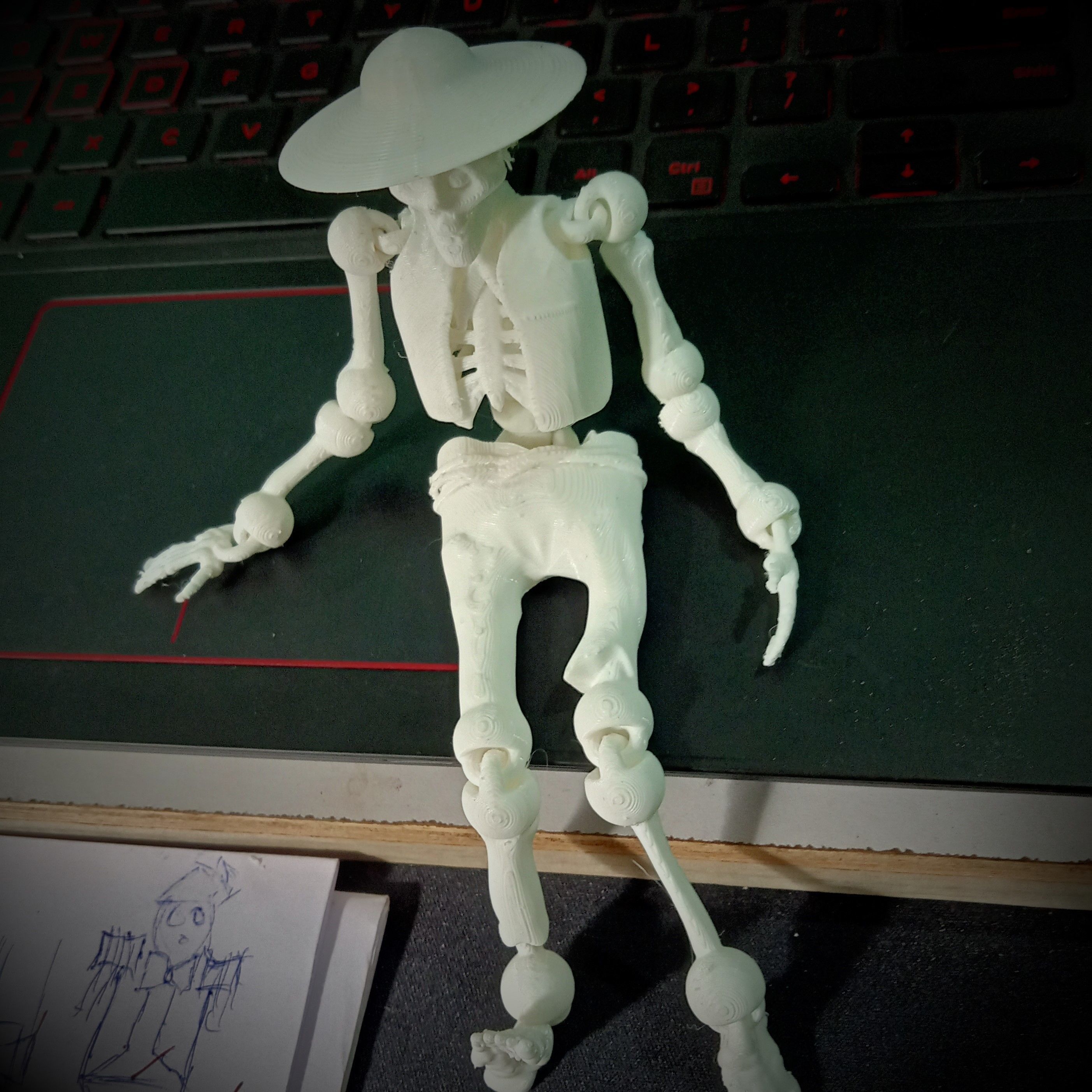 SKELETON HECTOR RIVERA FROM MOVIE COCO 3D print model_9