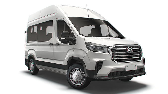 Maxus Deliver 9 Bus L2H3 2022 3D model