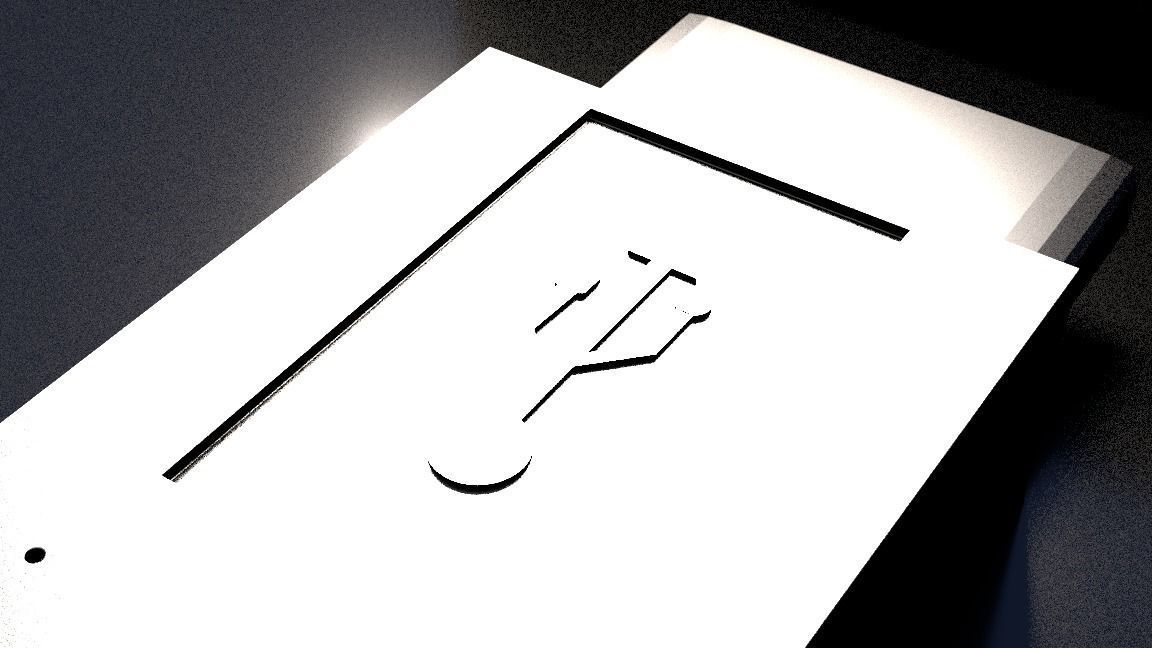 EXTERNAL HARD DISK 3D model_8