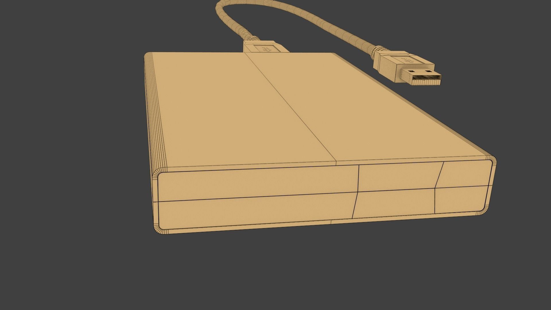 EXTERNAL HARD DISK 3D model_15