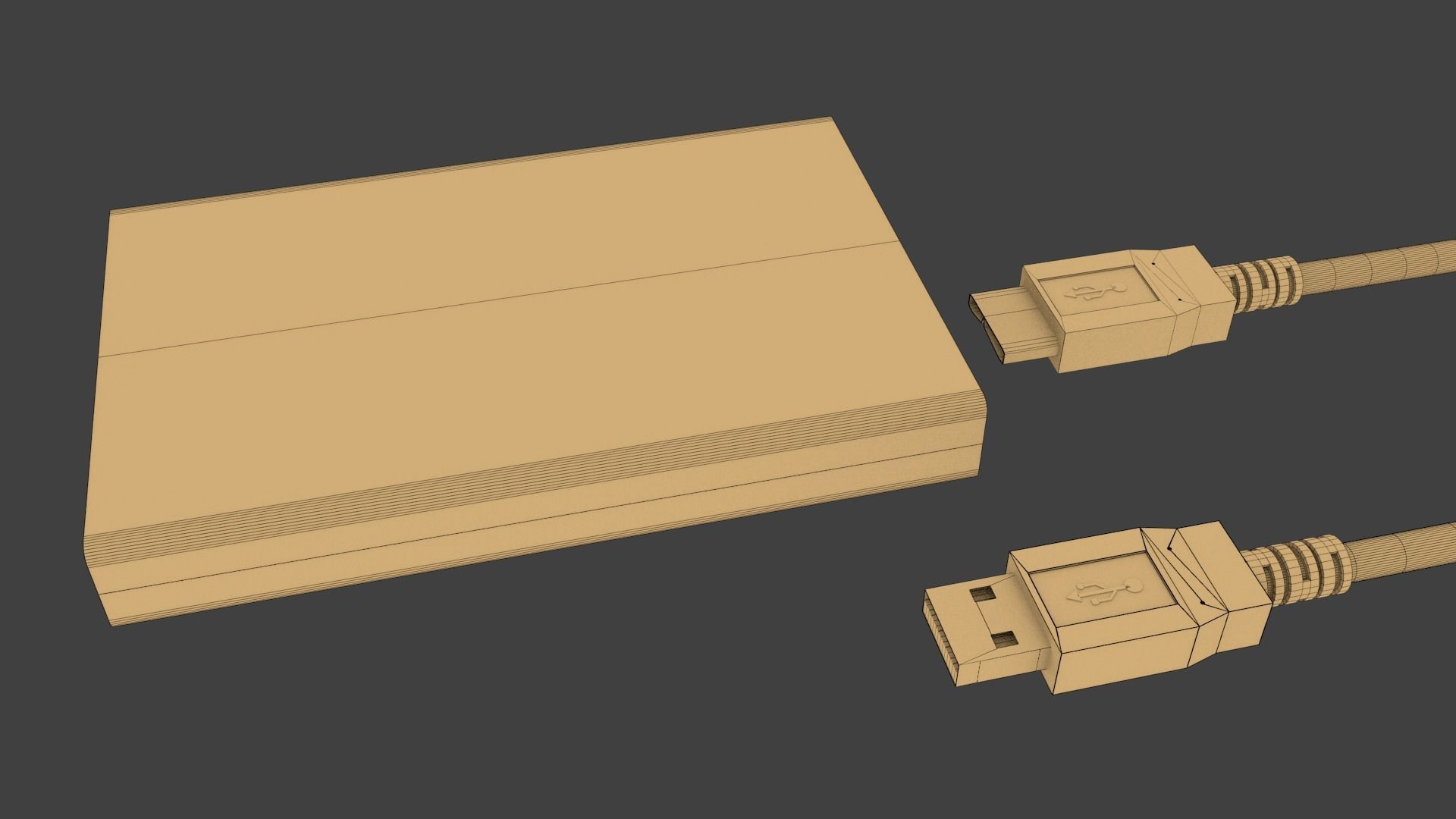 EXTERNAL HARD DISK 3D model_12