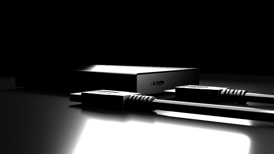 EXTERNAL HARD DISK 3D model_11