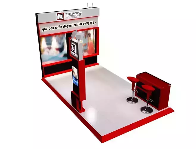  Booth Exhibition Stand a105b