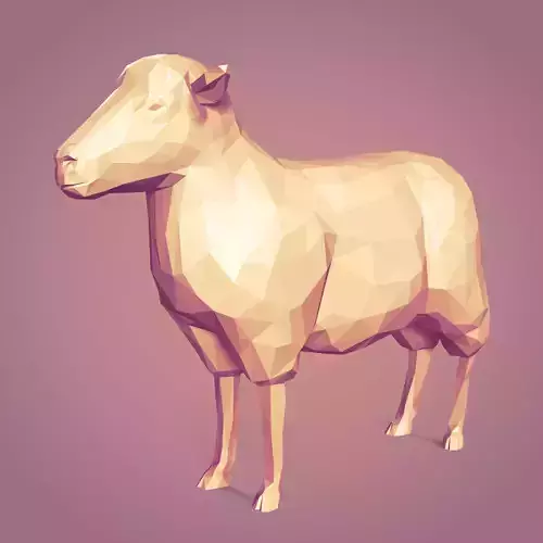 LowPoly Sheep