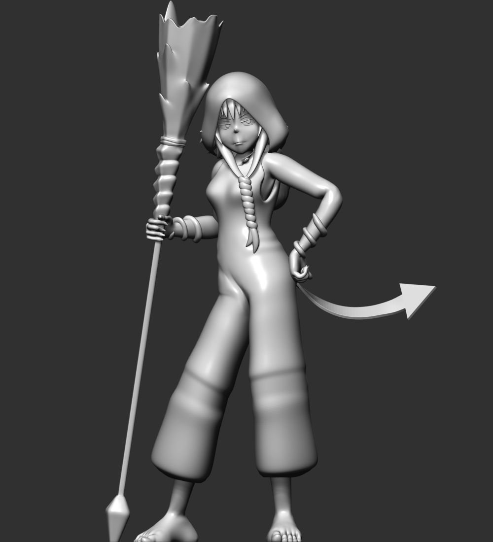 Conjurer Medusa - Halloween 3D print model_13