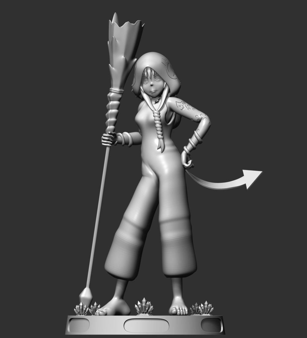 Conjurer Medusa - Halloween 3D print model_12