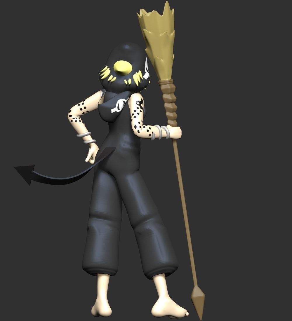 Conjurer Medusa - Halloween 3D print model_8