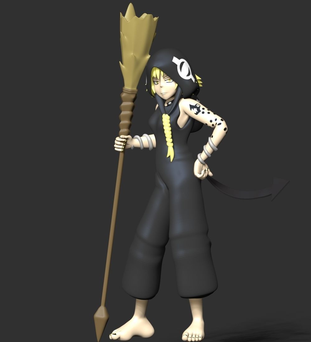 Conjurer Medusa - Halloween 3D print model_7