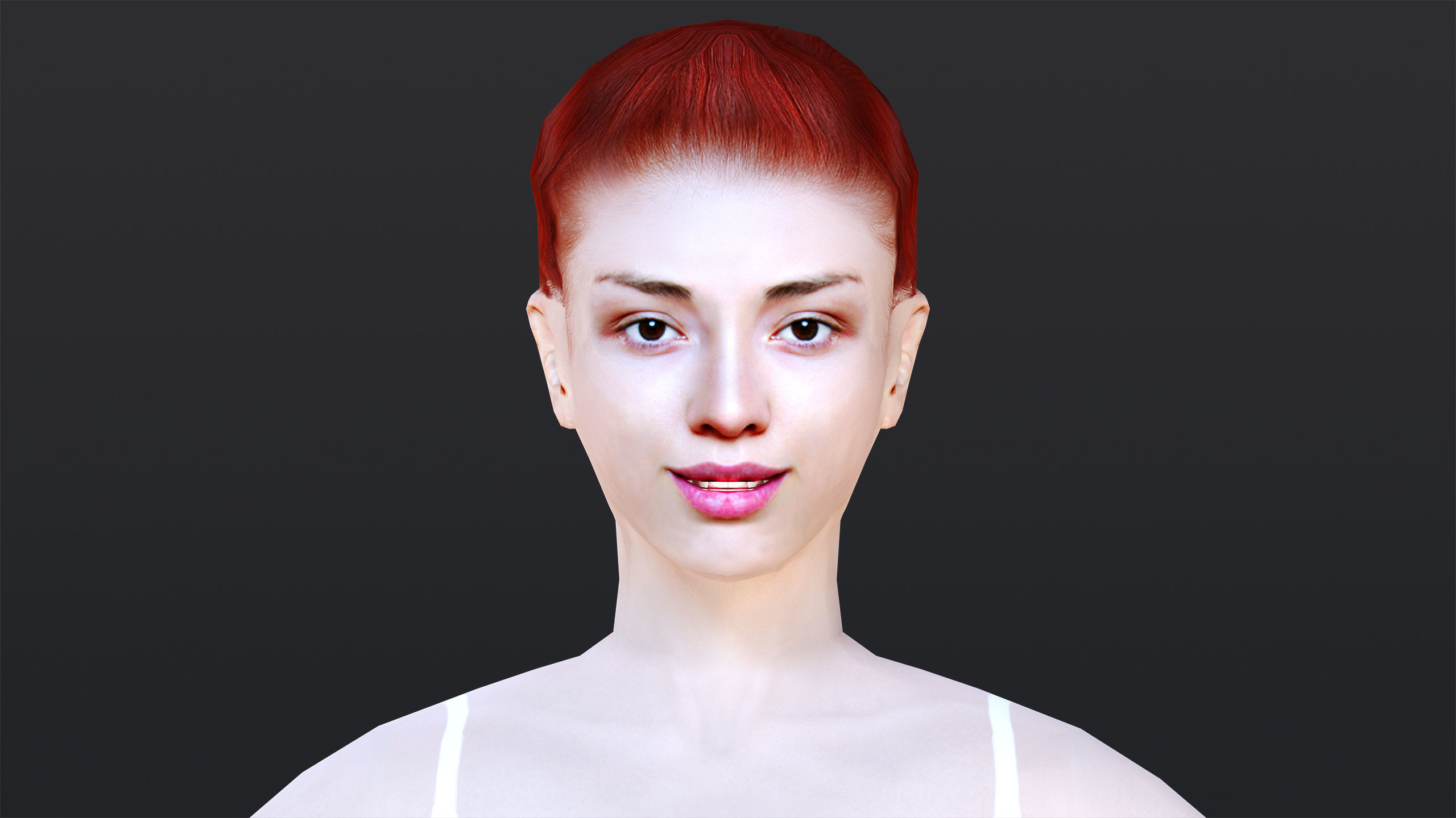 Woman 1 To 5 3D Model Collection_16