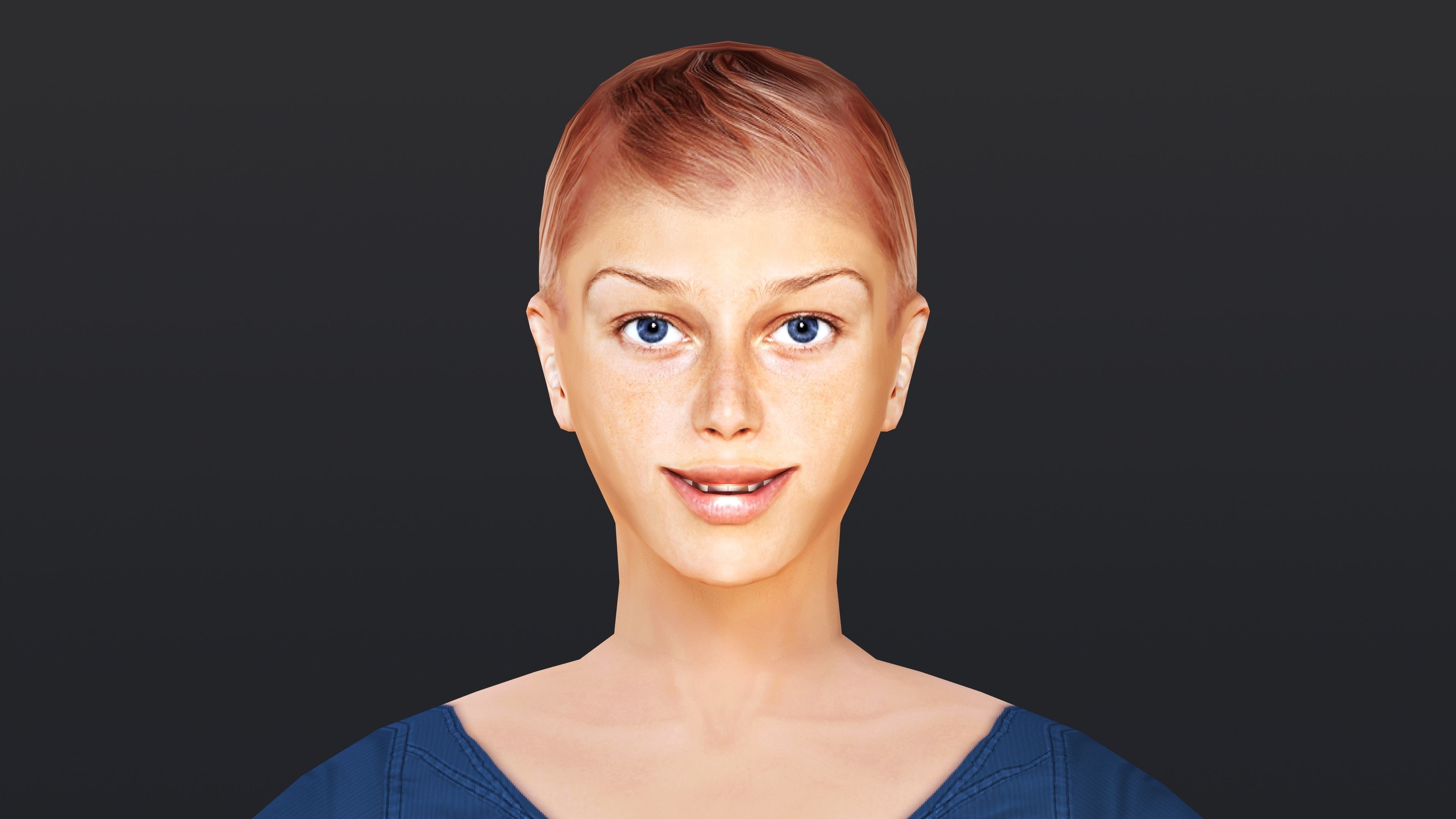 Woman 1 To 5 3D Model Collection_18